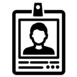 icono credencial